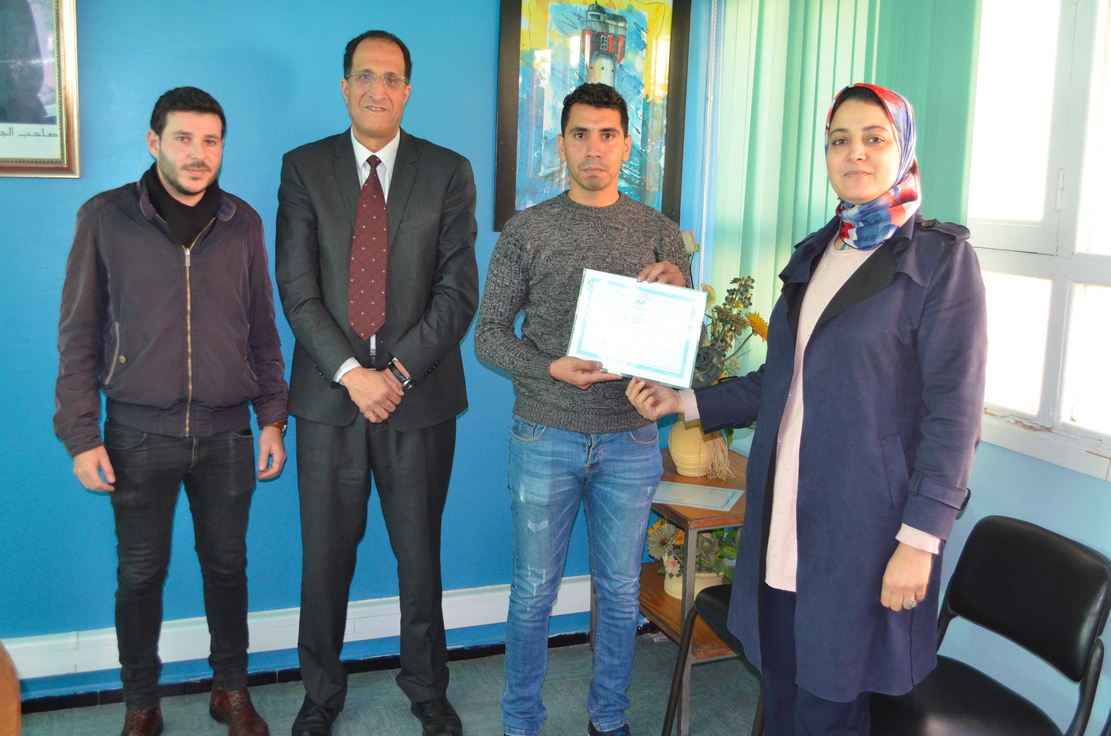 Formation des conducteurs du portique à minerais avec benne de la société SAFIEC au Centre de simulation de l’IFP-ANP